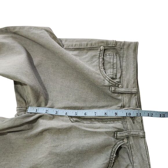 YMI  jeans for Women's Size 11/30 Mom Fit Light Green Color Distressed Style - Picture 8 of 14